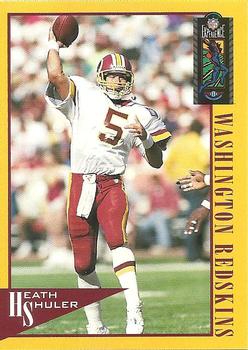 Heath Shuler Washington Redskins 1995 Classic NFL Experience #105